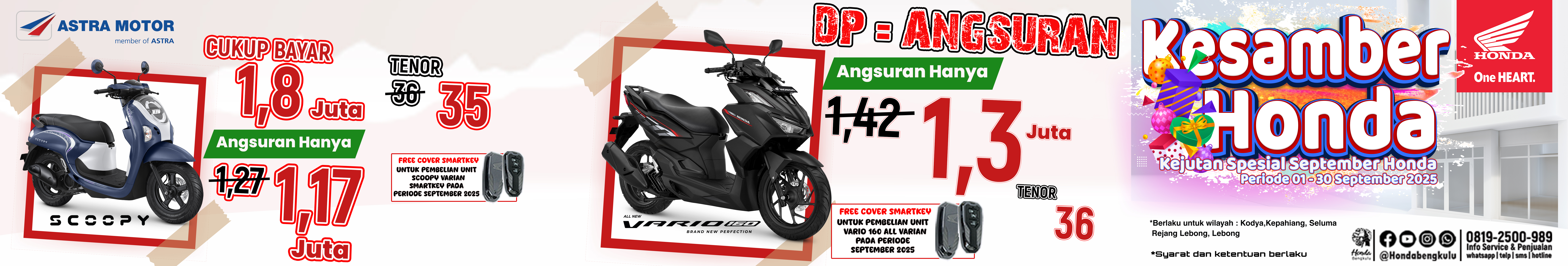 HONDA BANNER 