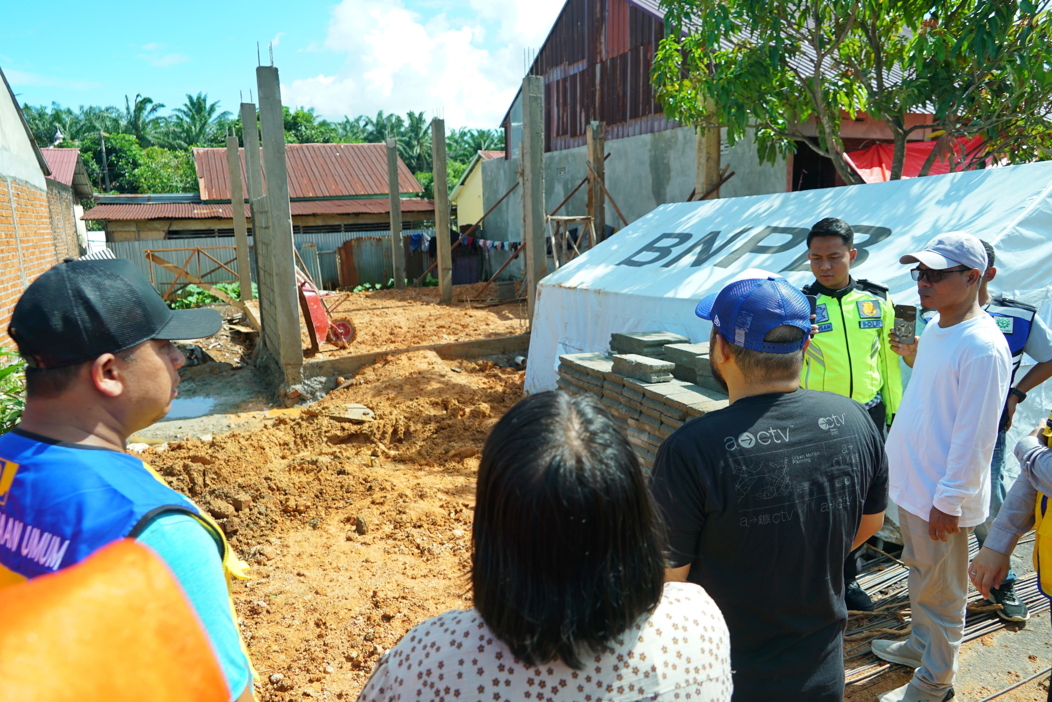 Progres Pembangunan Rumah Korban Gempar Lambat, Gubernur Bengkulu Turun Tangan