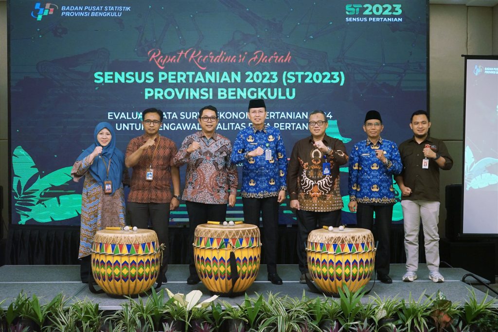 Rakorda ST2023: Pemprov Bengkulu Fokus pada Data Akurat untuk Kebijakan Pertanian