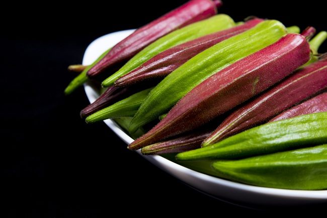 Sayur Okra Merah Kaya Kandungan Gizi dan Bagus untuk Kesehatan Tubuh