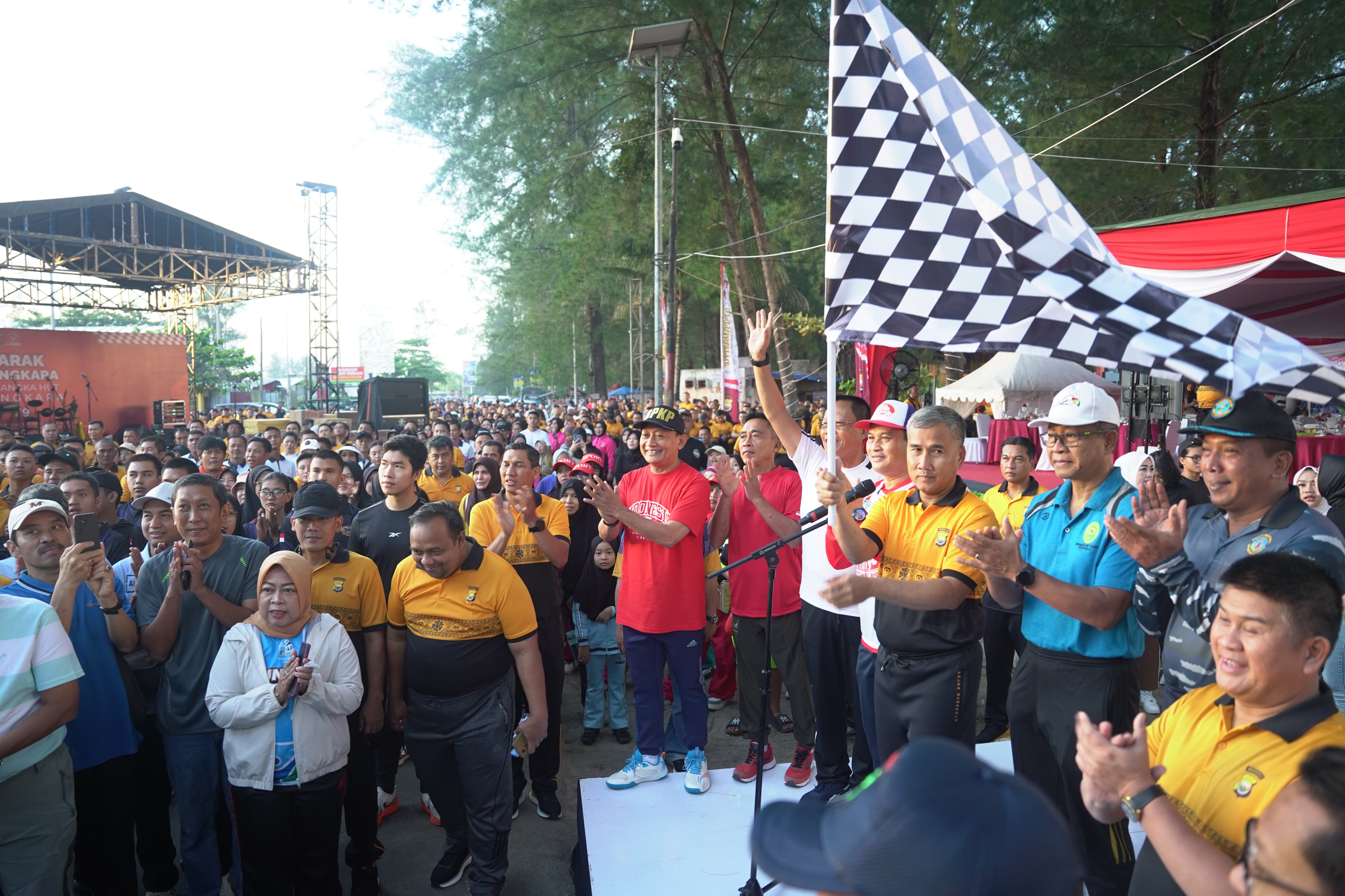 Car Free Day HUT Bhayangkara ke-79: Momentum Perkuat Hubungan Polri Pada Masyarakat 