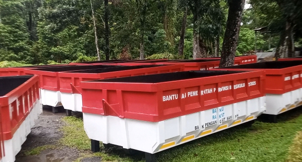 Atasi 400 Ton Sampah Harian, Pemkot Bengkulu Siapkan 25 Kontainer Baru di Pasar dan Instansi Vertikal 