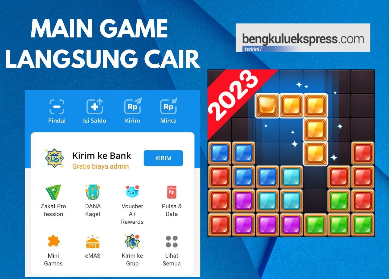 Mainkan Aplikasi Game ini Langsung Dapat Saldo DANA Gratis Rp 1.4 Juta