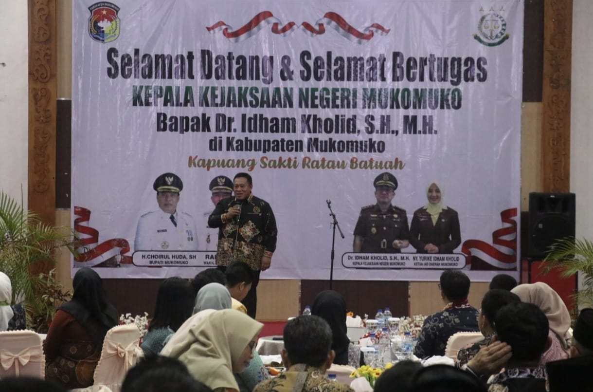 Dr. Idham Kholid Resmi Jabat Kajari Mukomuko, Sinergi Forkopimda Kian Solid