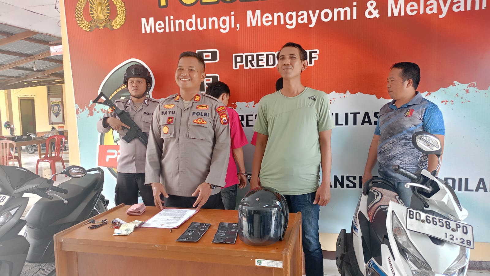 Terlibat Pencurian Motor, Kakak- Adik di Bengkulu Diringkus Polisi