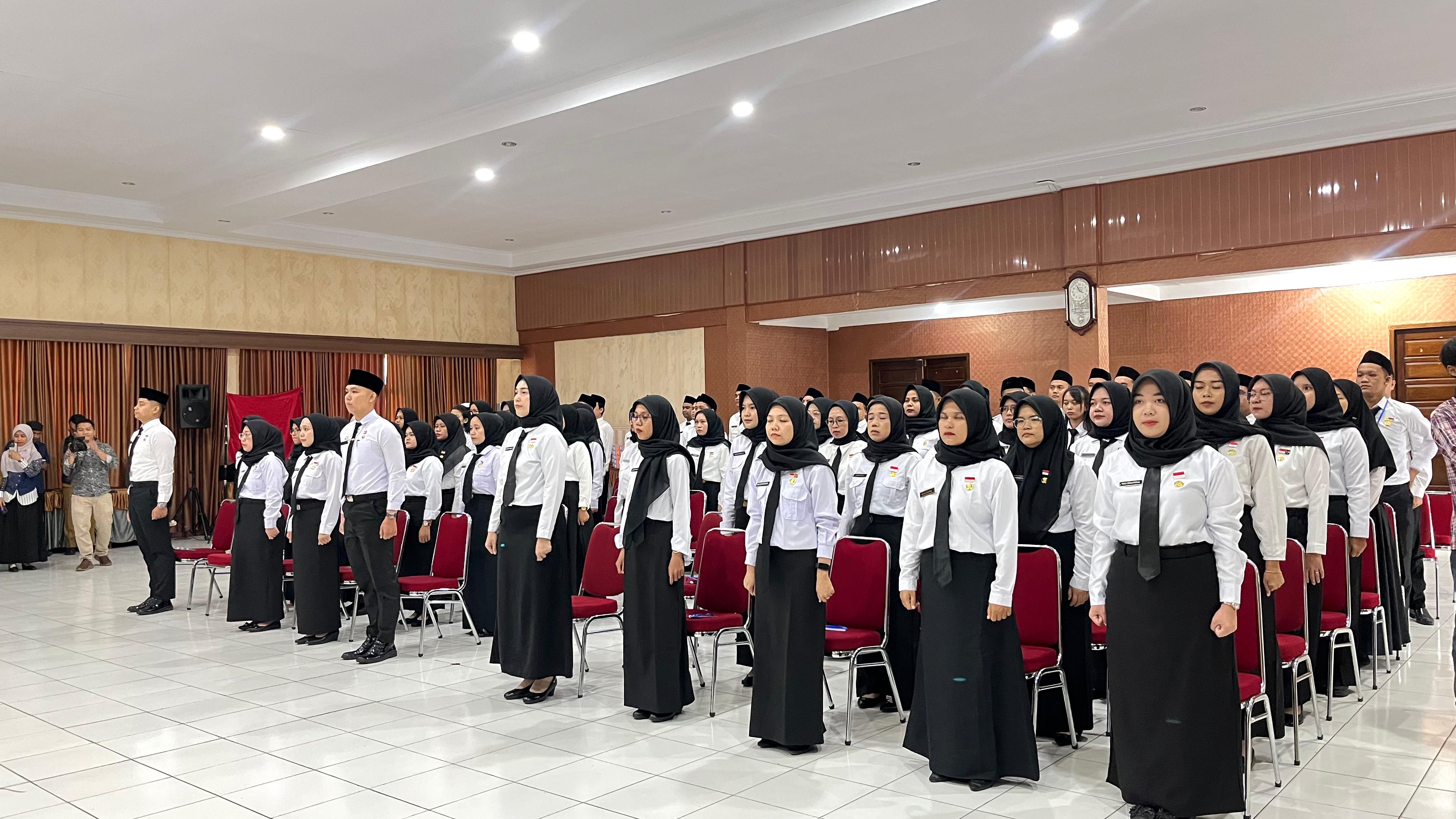 Latsar CPNS Bengkulu Dimulai, Integritas Ditekankan Sejak Awal Pengabdian