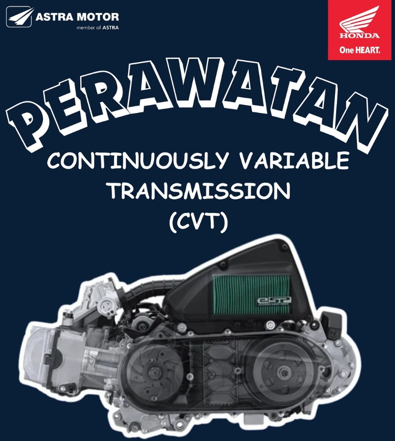 Tips Perawatan Continuously Variable Transmission atau CVT Motor Matic Secara Berkala 