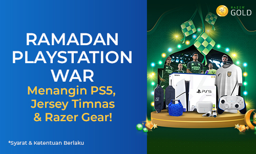 Ramadan PlayStation War, Pakai DANA di Razer Gold Menangkan Gadget Sampai Dengan Rp2,5 Juta