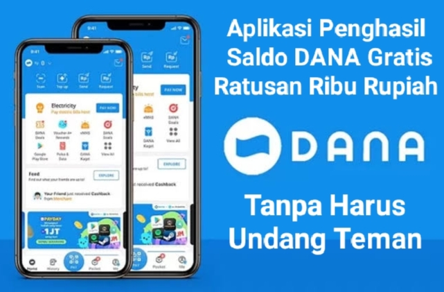 Rekomendasi 7 Aplikasi Penghasil Saldo DANA Gratis Rp100 Ribu per Hari Tanpa Perlu Undang Teman