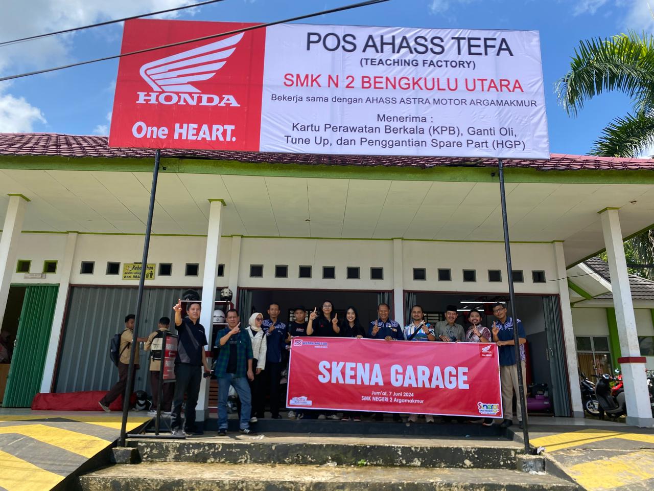 Astra Motor Bengkulu Mengadakan Skena Garage Bersama Media Partner 