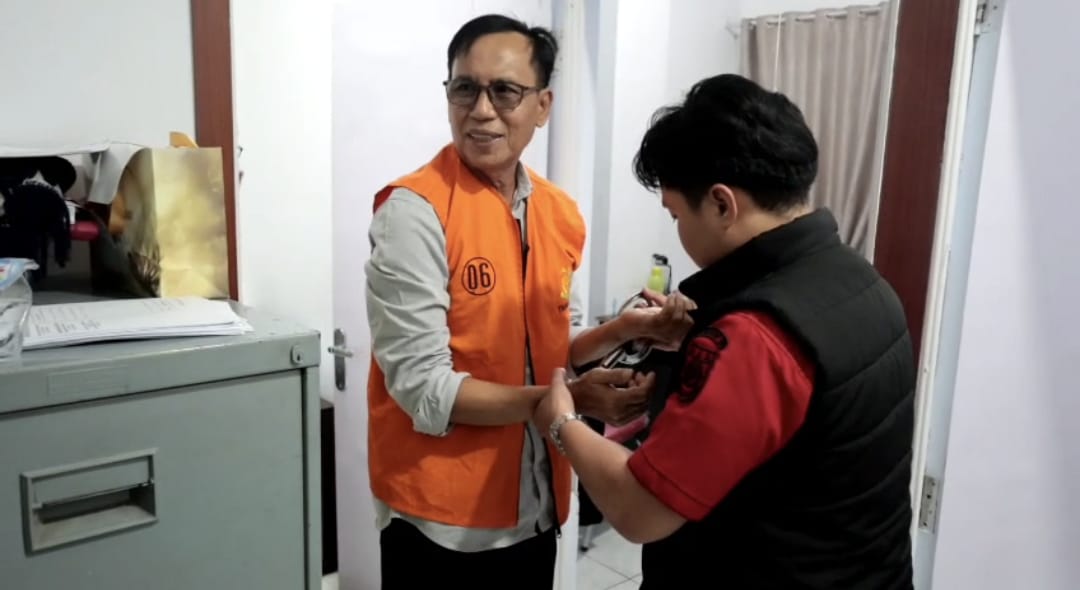 Terima Suap Rp 600 Juta, Eks Kadis Tambang Bengkulu Utara Resmi Ditahan