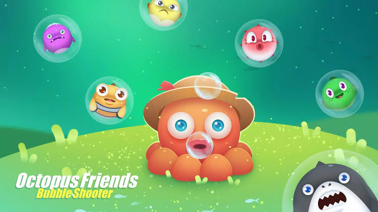 Klaim Rp70.000 Saldo DANA Gratis Dari Aplikasi Penghasil Uang Octopus Friends Bubble Shooter
