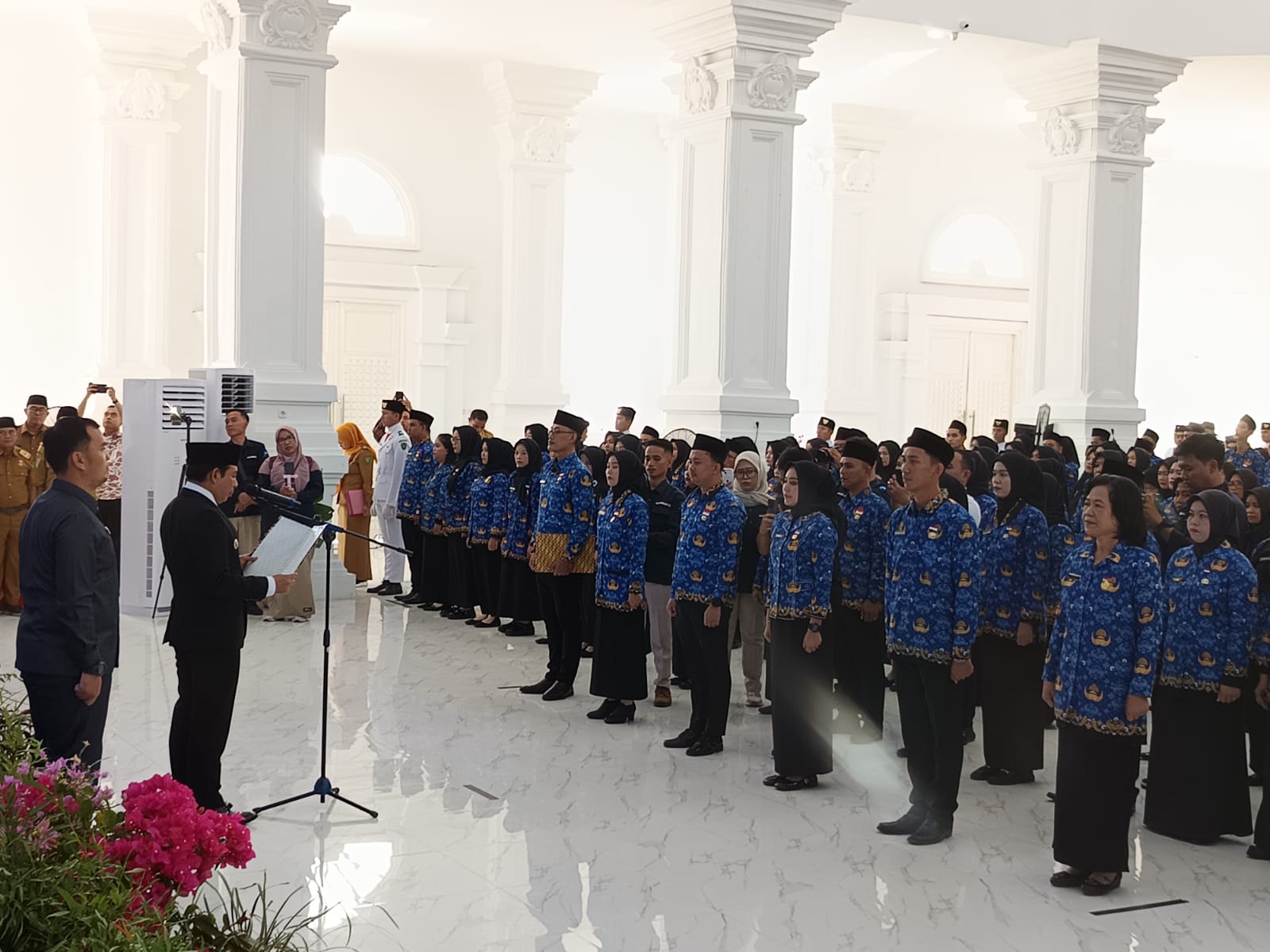 1.411 PPPK Kota Bengkulu Terima SK dan Dilantik, Kontrak Kerja 5 Tahun dengan Catatan Kinerja dan Integritas