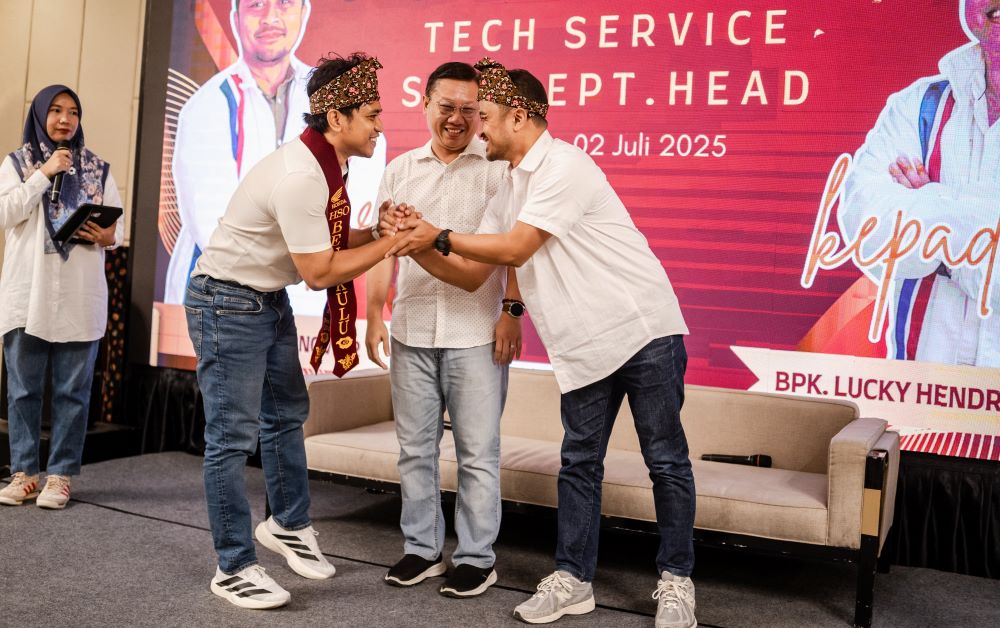 Astra Motor Bengkulu Gelar Pisah Sambut Kepala Bagian Technical Service, Estafet Kepemimpinan Beralih ke Lucky