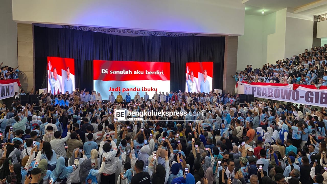 Ini Program dan Janji Prabowo saat Kampanye di Bengkulu 