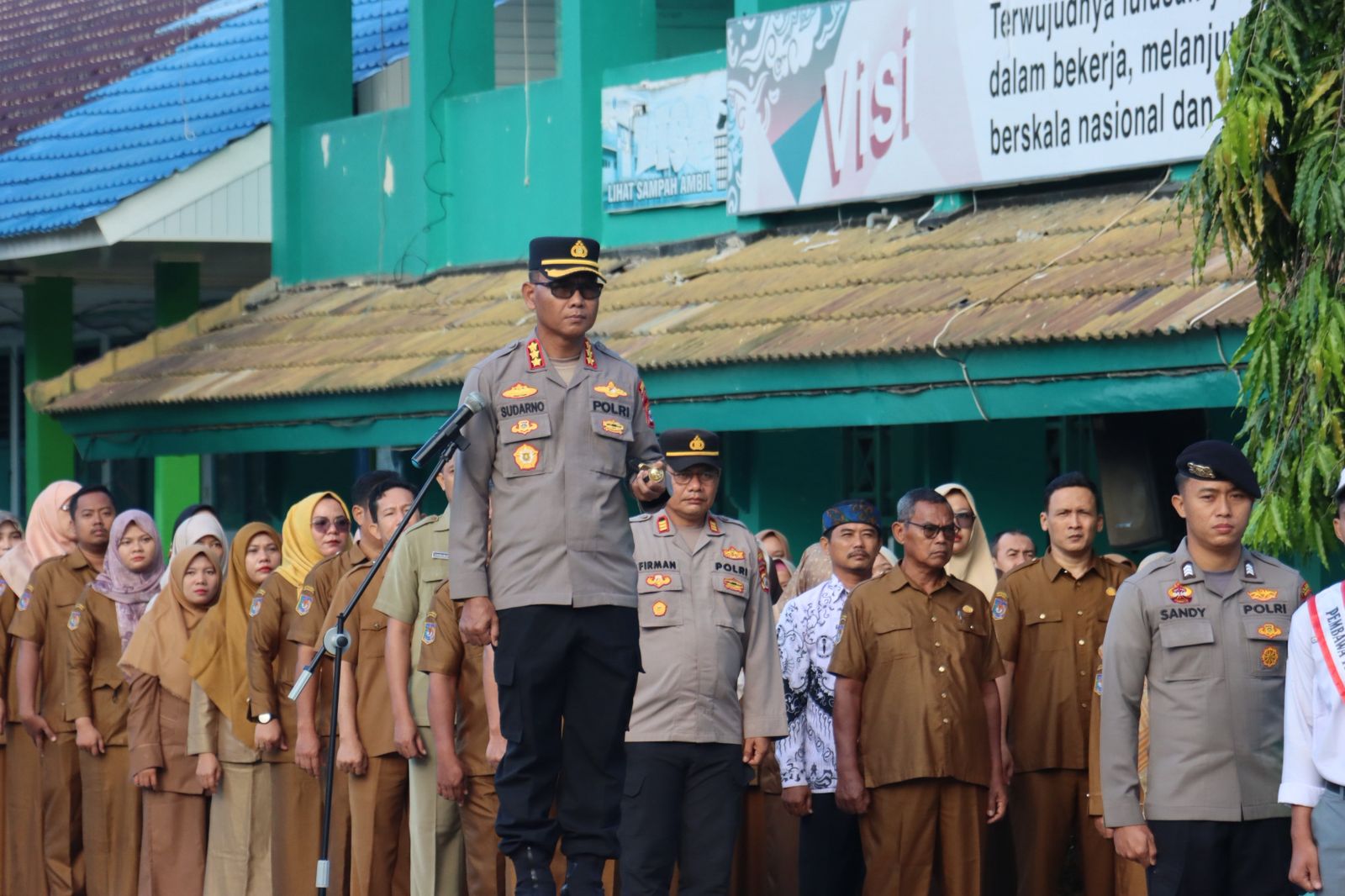 Tangkal Geng Motor Pelajar, Kapolresta Bengkulu Pimpin Upacara di 17 Sekolah