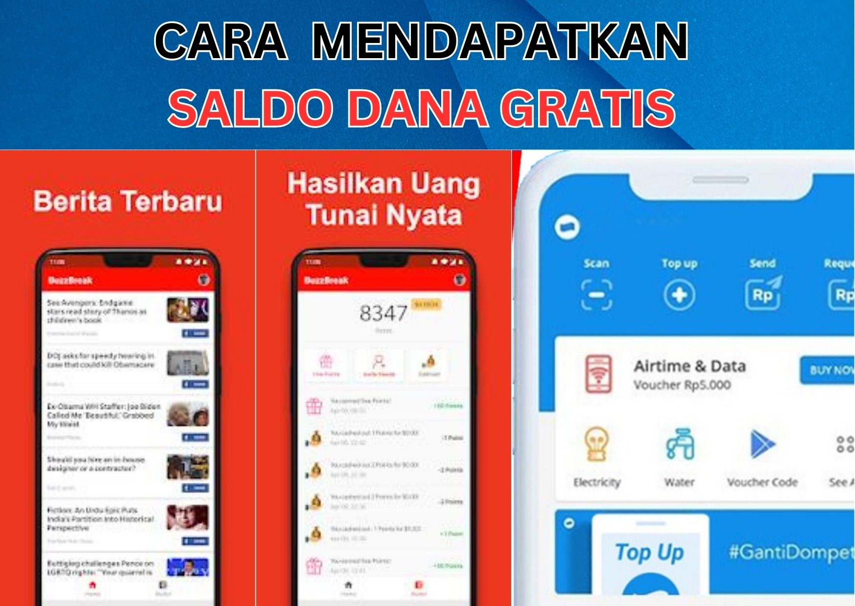 Cara Dapatkan Saldo DANA Gratis Rp80.000 Tanpa Ribet dan Langsung Cair