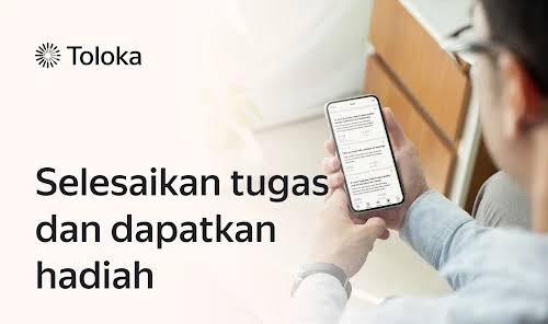 Klaim Segera Saldo DANA Gratis Dari Aplikasi Toloka, Cuma Isi Survey Di Bayar Rp100 Ribu, Terbukti Membayar