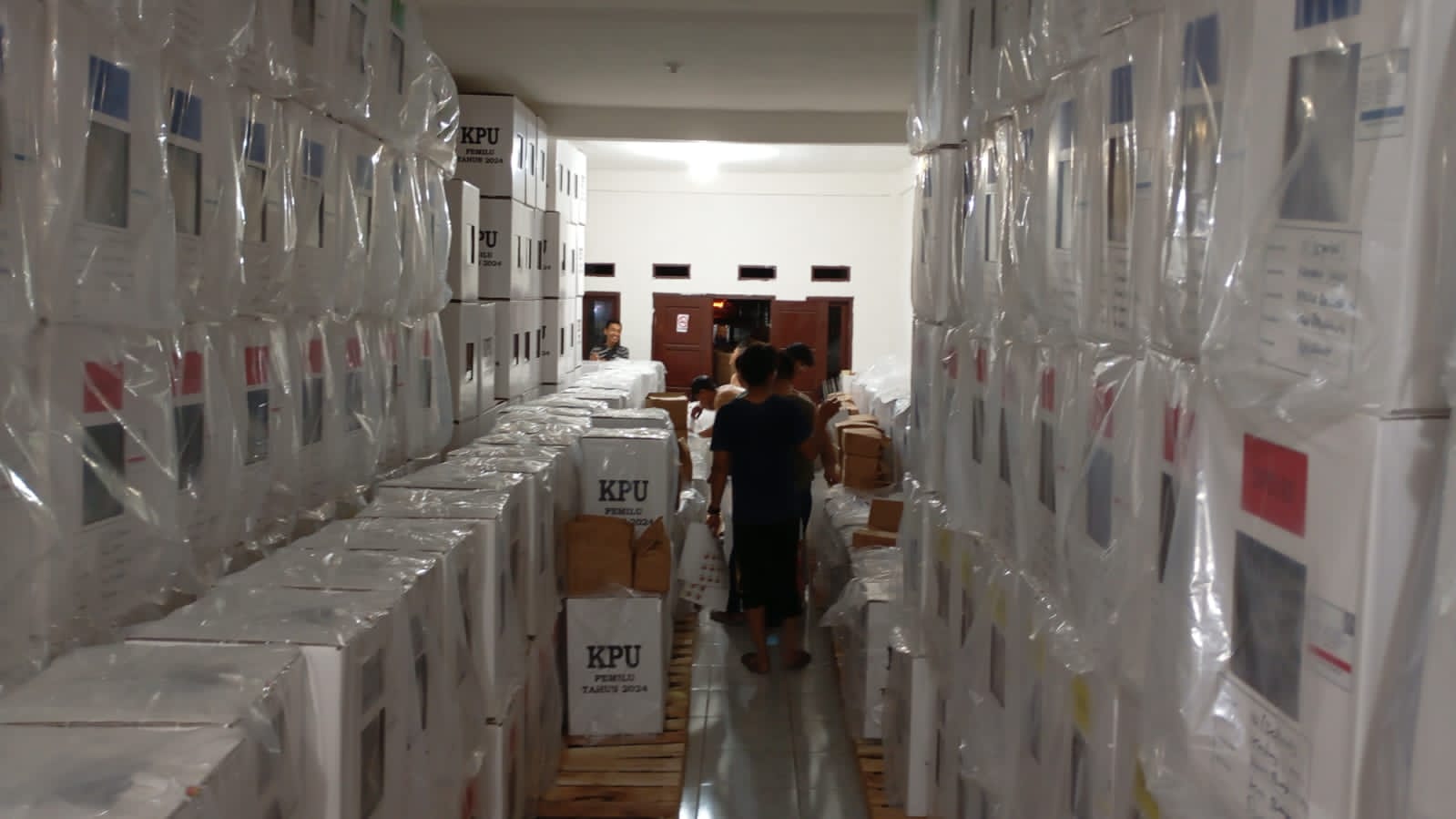 Kesiapan Sudah 90 Persen, Logistik Pemilu Siap Dikirim ke 985 TPS se-Kota Bengkulu
