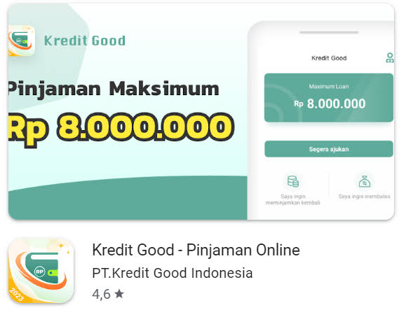 Aplikasi Pinjaman Online Baru Tawarkan Bunga Rendah 0,04% per Hari, Apakah Kredit Good Aman?