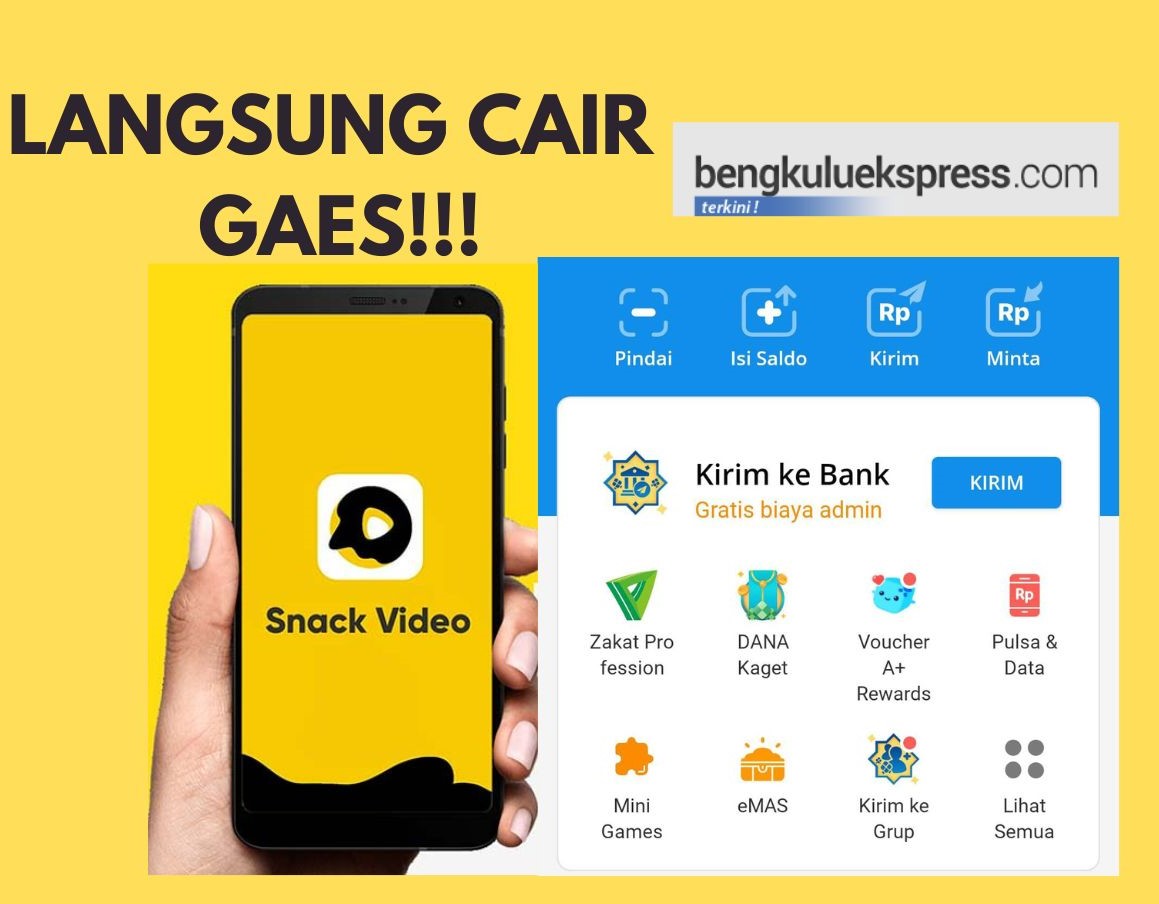 Coba Aplikasi Video ini! Ada Kesempatan Dapat Saldo DANA Gratis Rp200.000