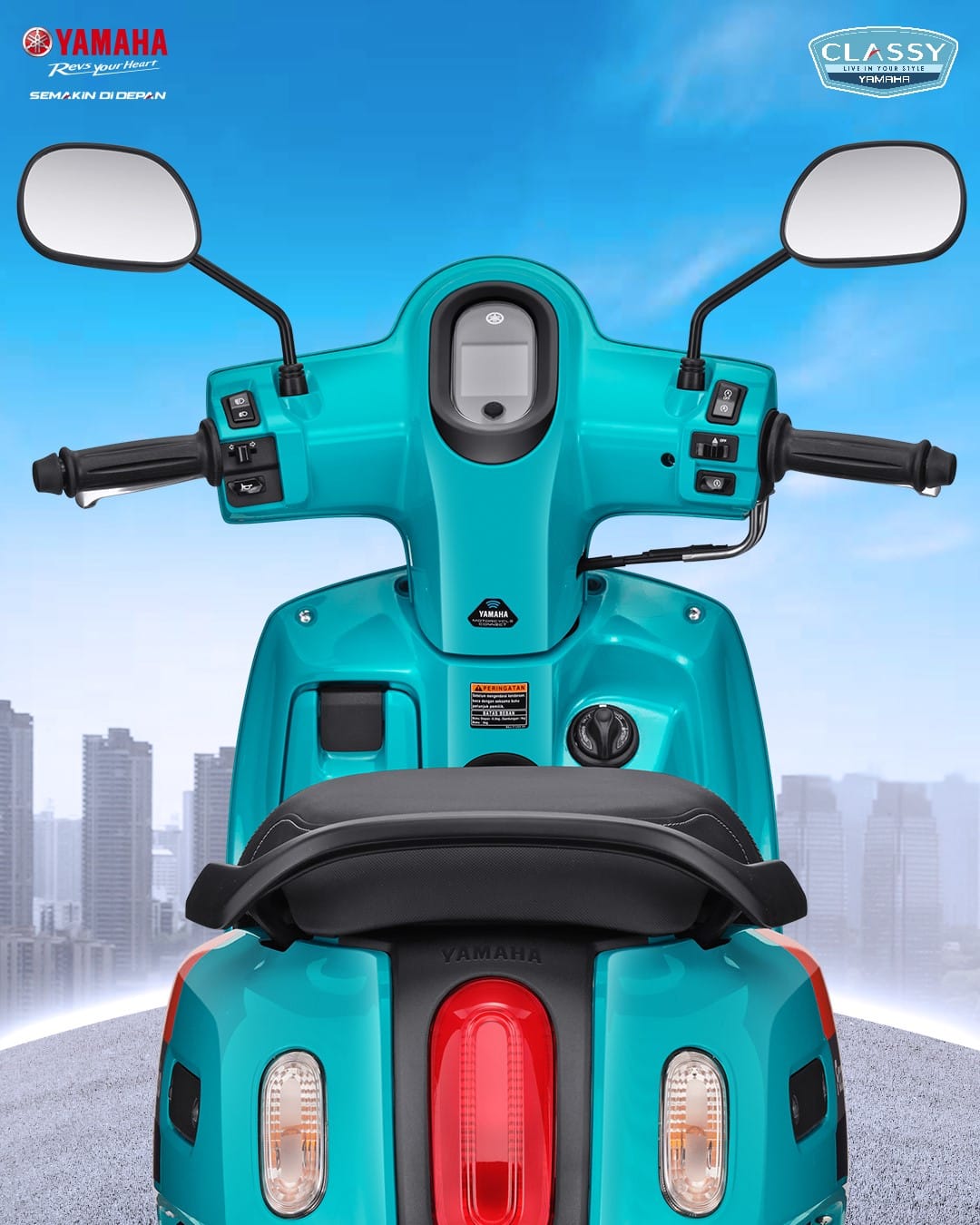 Miliki Inovasi Desain dan Teknologi Yamaha Fazzio Hybrid – Connected Jadi Pilihan Anak Muda