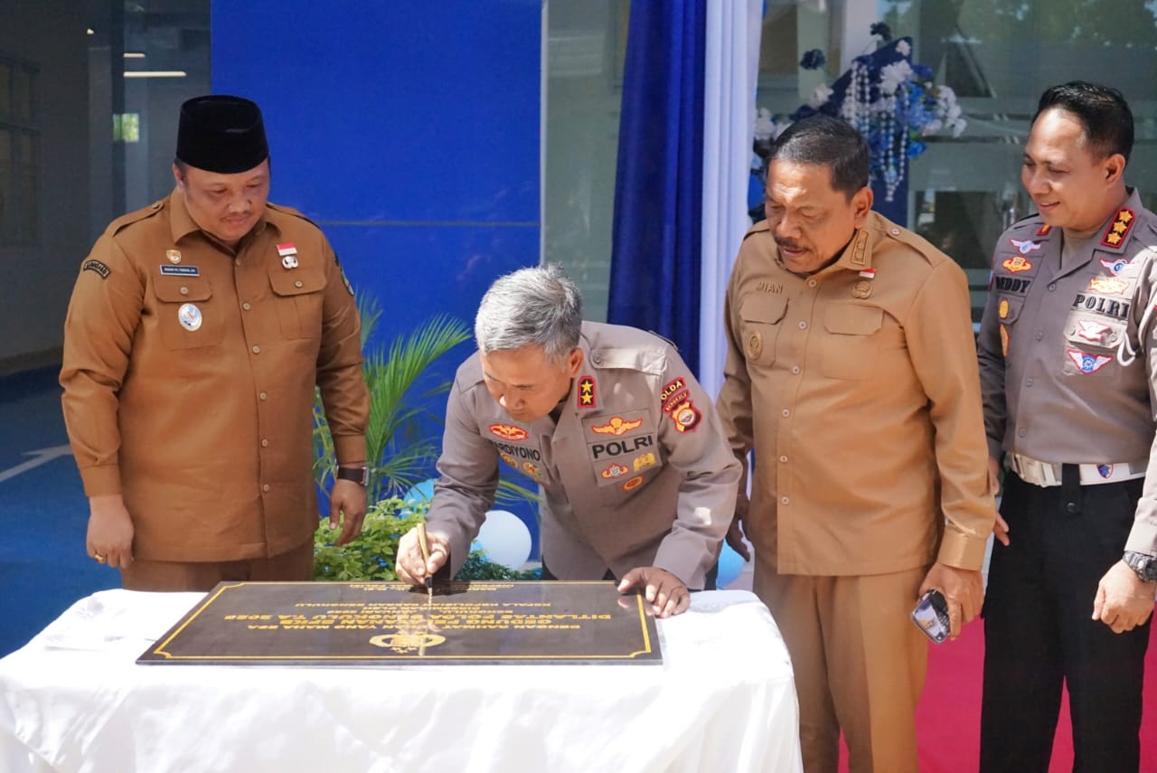 Gedung Pelayanan BPKB Polda Bengkulu Diresmikan, Pemprov Dorong Layanan One Stop Service