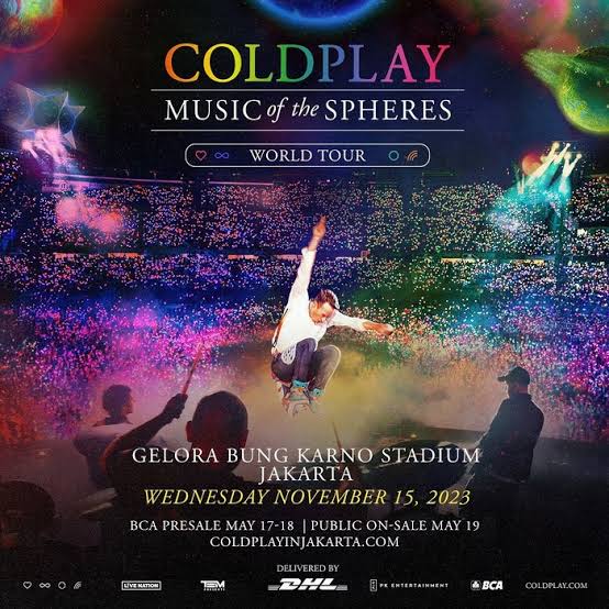 Coldplay dan Pihak Promotor Belum Rilis Harga Resmi Tiket Konser di Indonesia, Segini Perkiraaan Harganya