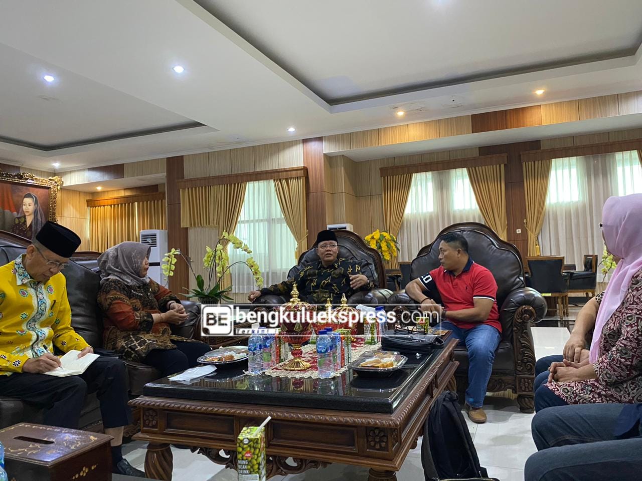 PWI Bengkulu Audiensi ke Gubernur, Bahas HPN 2023 Hingga Pelantikan IKWI 