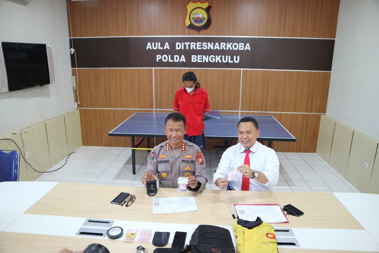 Jualan Narkoba, Driver Ojol di Bengkulu Ditangkap 