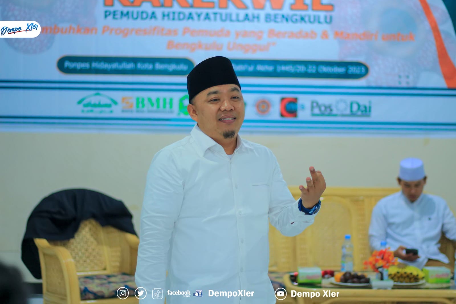 Dempo Xler Ajak Pemuda Bengkulu Jadi Pejuang Politik