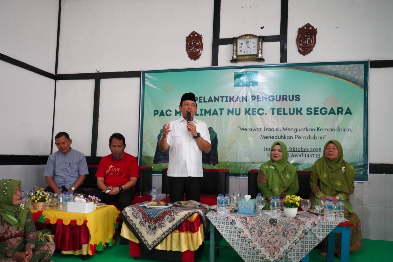 Walikota Ajak Muslimat NU Teluk Segara Perkuat Peran Sosial dan Keagamaan