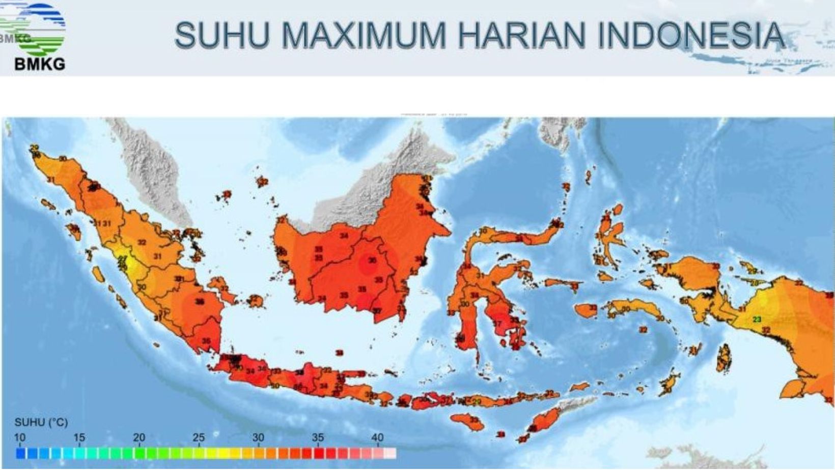 Cuaca Panas Ekstrem! Ini Wilayah di Indonesia dengan Suhu Terpanas