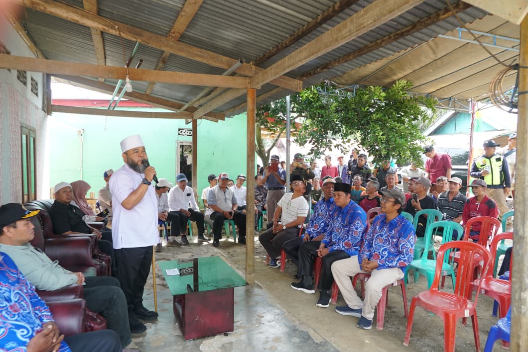 Helmi Hasan Tinjau Proyek Jalan Strategis Nanjungan–Bintasan–Kembang Sri