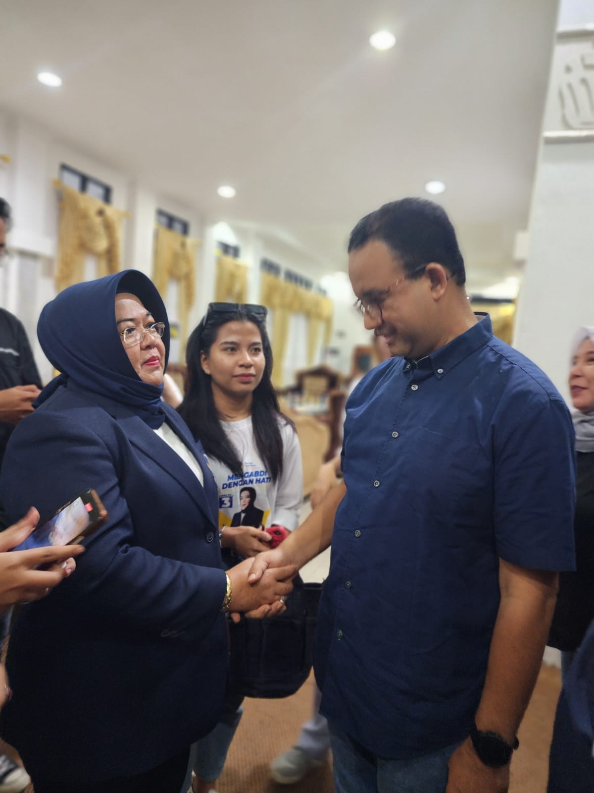 Caleg DPR RI Suryatati Najamudin Apresiasi Kedatangan Capres Anies Baswedan ke Bengkulu