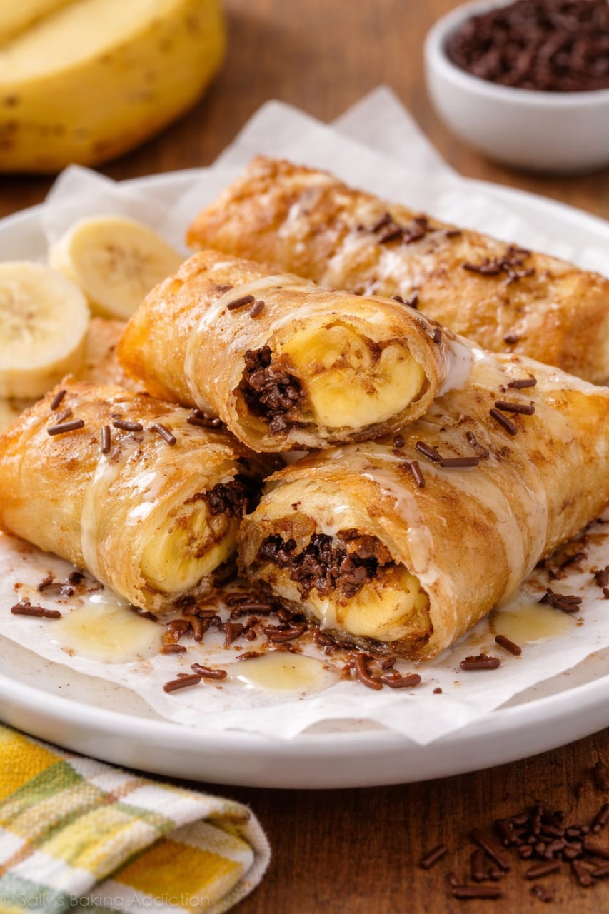 Martabak Pisang Manis, Camilan Renyah dengan Isian Manis yang Mudah Dibuat