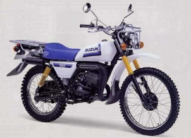 Nostalgia Motor Jadul Suzuki TF 125, Motor Bergaya Trail Cocok Diajak ke Kebun