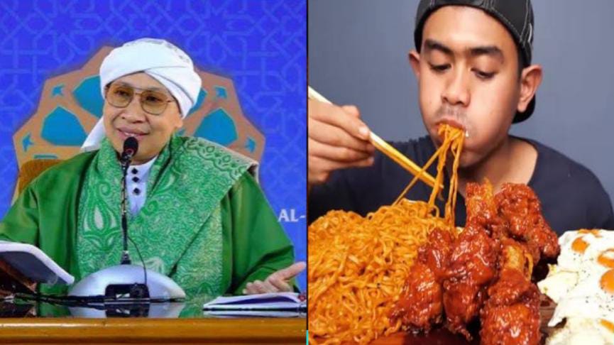 Suka Mengikuti Tren Mukbang, Buya Yahya Ingatkan Peringatan Rasulullah SAW