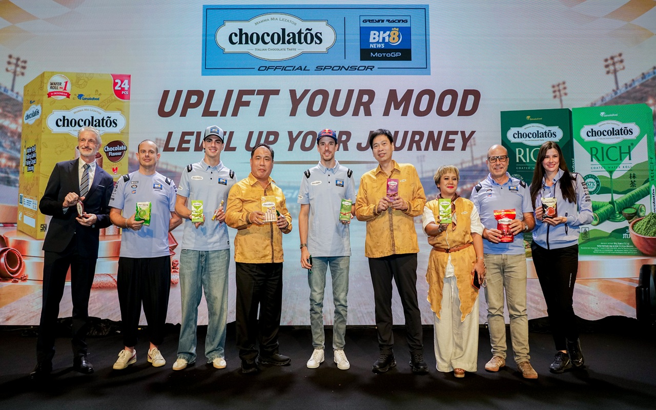 Chocolatos Go International! Gandeng BK8 Gresini Racing, Brand Indonesia Ramaikan MotoGP 2026-2027