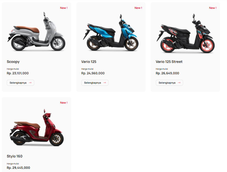  Tips Kredit Motor Honda untuk Perorangan dan Perusahaan di Astra Motor Bengkulu