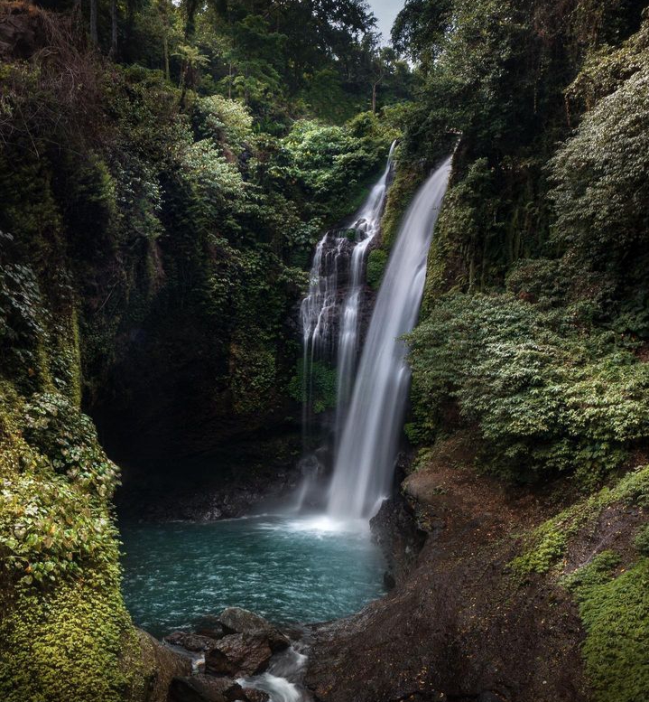 Nikmati Keindahan Air Terjun Aling-aling di Buleleng Bali