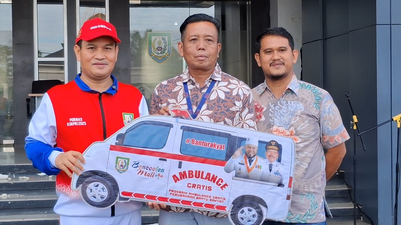 Pemprov Bengkulu Terima Hibah Ambulans dari PT IBI
