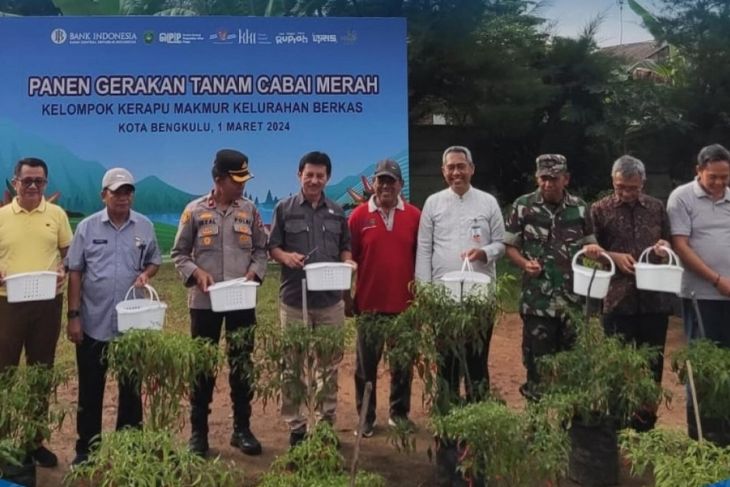 Bengkulu Maksimalkan Program Gerakan Rafflesia Menanam Atasi Inflasi