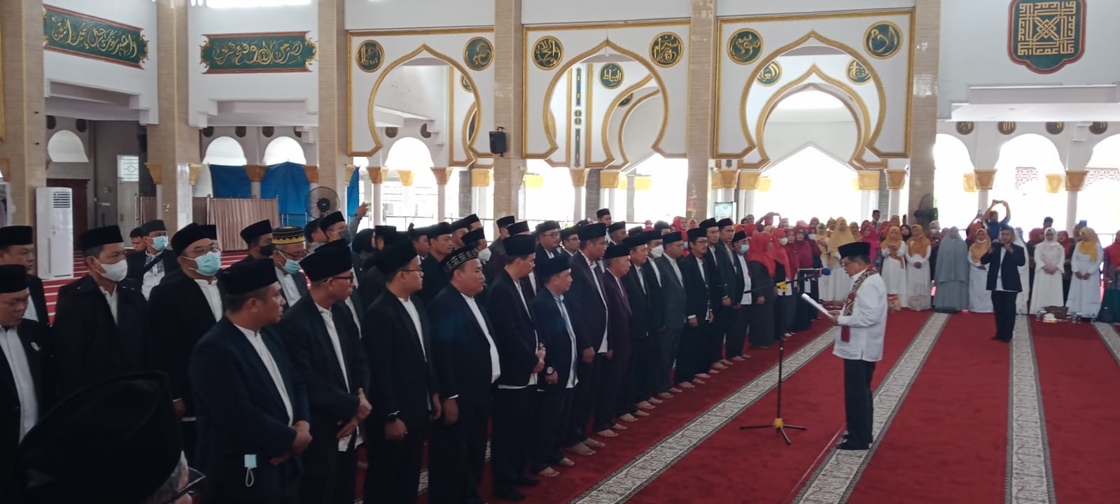 Lantik Ketua dan Pengurus DMI Provinsi Bengkulu, Jusuf Kalla: Masjid Harus Bantu Kehidupan Masyarakat  