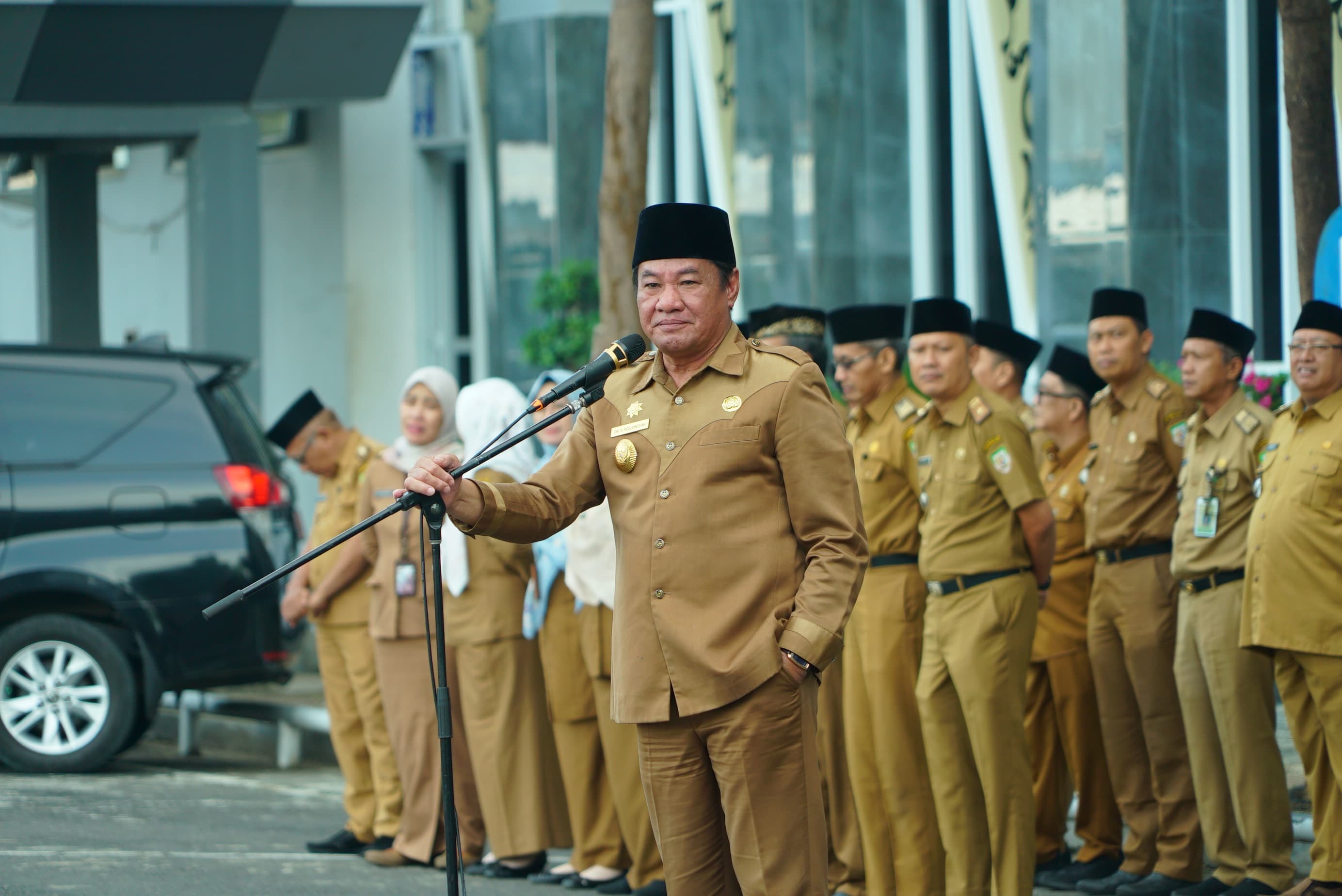 Ikuti Apel Bersama Plt Gubernur Bengkulu, Kepala OPD dan ASN Pemprov Diminta Tingkatkan Kinerja