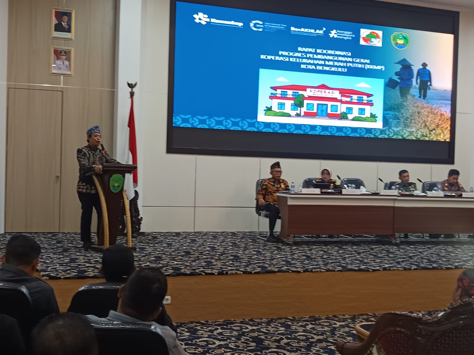 Pemkot Bengkulu Tancap Gas Bangun Gerai Koperasi Merah Putih, 15 Gerai Dibangun Tahap Pertama