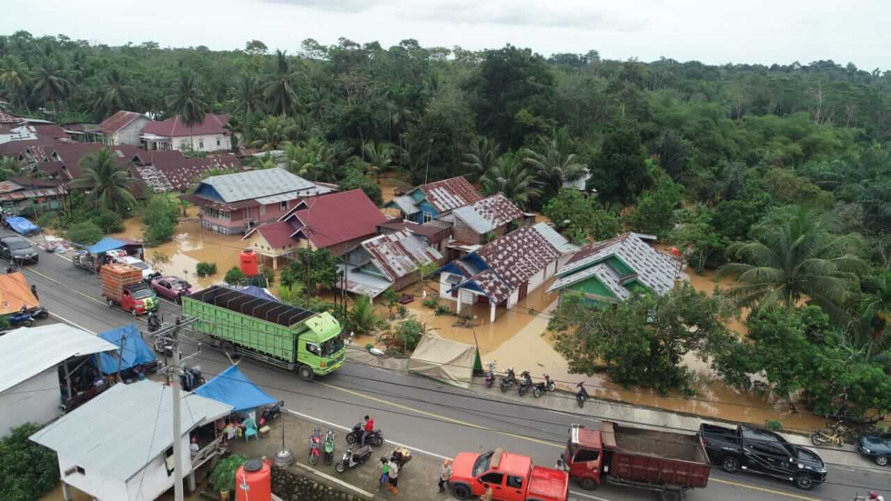 Banjir Meluas Hingga 7 Wilayah di Bengkulu, 5.416 KK Terdampak