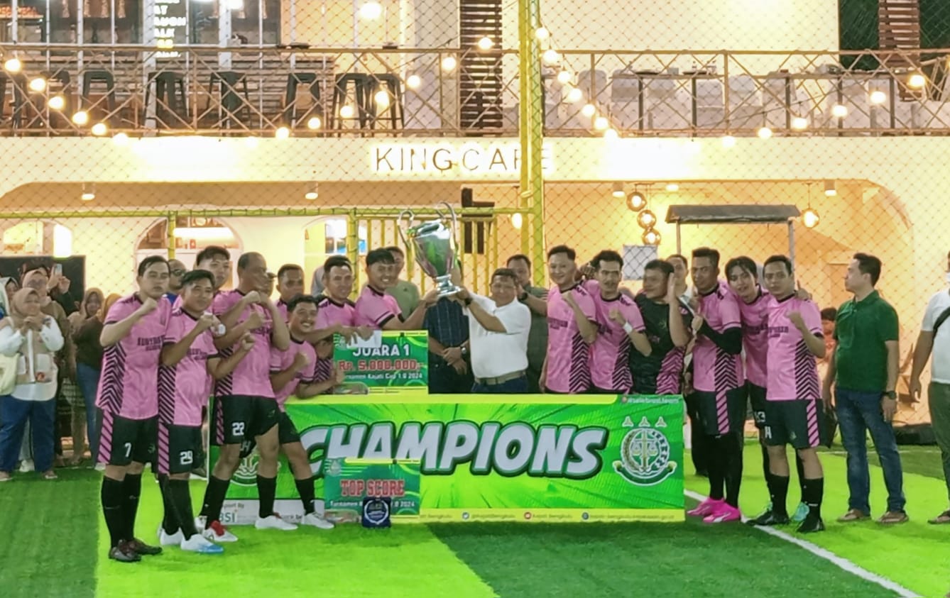 Kejari Seluma Sabet Gelar Juara Turnamen Kajati Cup Bengkulu 2024