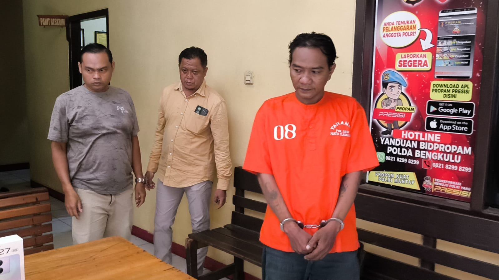 Buron Satu Tahun, Residivis AY Kembali Masuk Bui untuk Ke-7 Kalinya