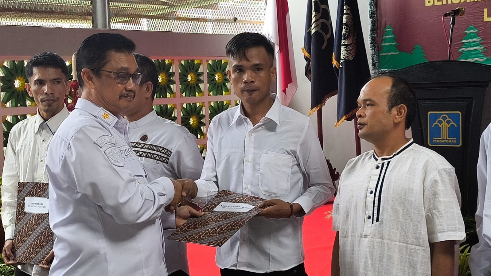 Sambut Natal 2025, Lapas Bengkulu Berikan Remisi Kepada 16 WBP